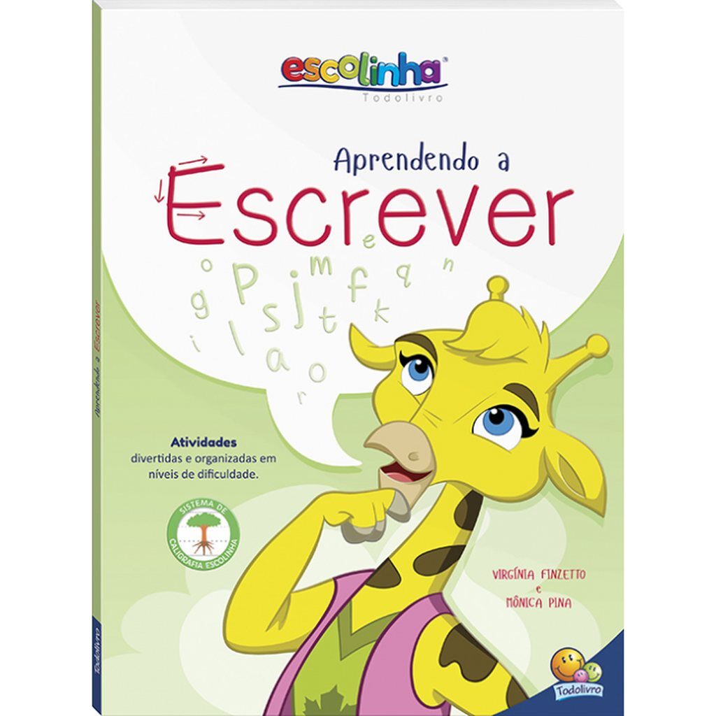 melhores livros para alfabetização infantil aprendendo a escrever