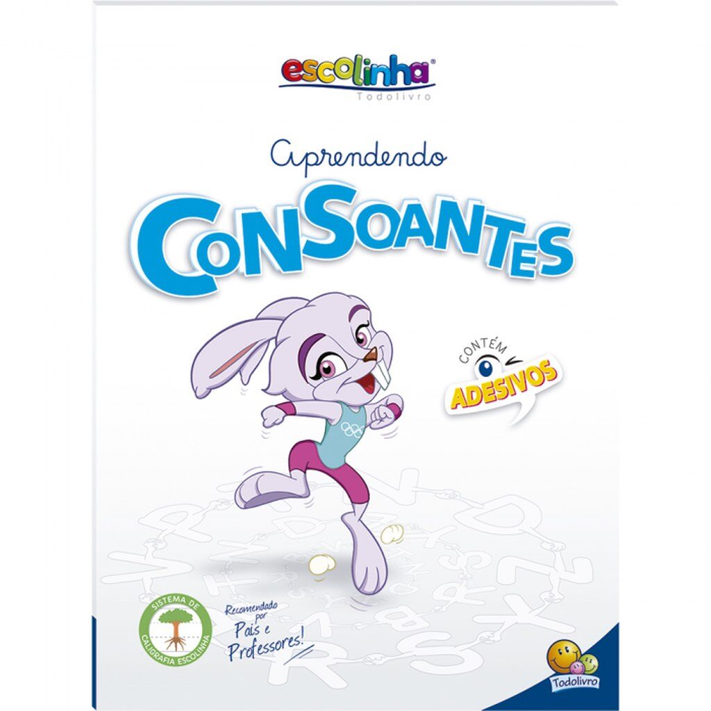 melhores livros para alfabetização infantil consoantes
